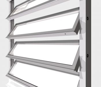 Coltlite Lamellenfenster System CLN - Nicht thermisch getrennt
