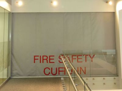 Feuerschutzvorhang FireCurtain FM1 entspricht der EN 1634-1