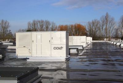 Der CoolStream R ist weltweit das weltweit erste Heiz- und Kühlsystem mit adiabatischer Kühlung